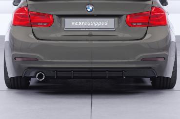 CSR Diffusor | Heckansatz mit ABE für BMW 3er F30 Limousine HA485-L Lackierung erforderlich (unlackiert)