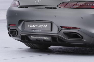 CSR Diffusor | Heckansatz mit ABE für Mercedes Benz AMG GT (190) HA495-L Lackierung erforderlich (schwarz matt)