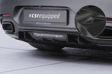 CSR Diffusor | Heckansatz mit ABE für Mercedes Benz AMG GT (190) HA495-C Carbon Look glänzend (keine Lackierung erforderlich)