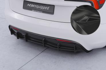 CSR Diffusor | Heckansatz mit ABE für Tesla Model 3 HA498-C Carbon Look glänzend (keine Lackierung erforderlich)