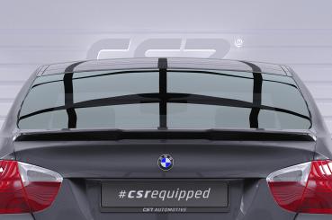 CSR Heckspoiler | Heckflügel mit ABE für BMW 3er E90 HF005-L Lackierung erforderlich (schwarz matt)