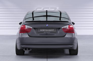 CSR Heckspoiler | Heckflügel mit ABE für BMW 3er E90 HF005-L Lackierung erforderlich (schwarz matt)