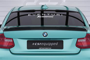 CSR Heckspoiler | Heckflügel mit ABE für BMW 2er F22 HF006-L schwarz matt (Lackierung erforderlich)
