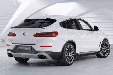 CSR Heckspoiler | Heckflügel mit ABE für BMW X4 G02 HF011-M Carbon Look matt strukturiert (keine Lackierung erforderlich)