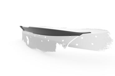 CSR Heckspoiler | Heckflügel mit ABE für BMW 5er F10 Limousine HF013-G Glossy schwarz Hochglanz (keine Lackierung erforderlich)