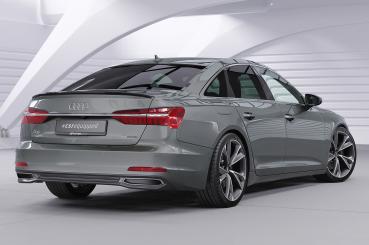 CSR Heckspoiler | Heckflügel mit ABE für Audi A6 C8 (Typ 4K/F2) Limousine HF015-S Strukturiert schwarz matt (keine Lackierung erforderlich)