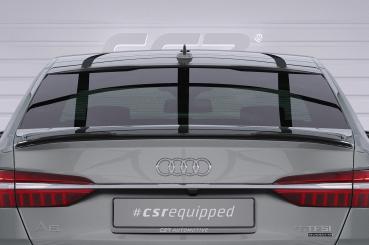 CSR Heckspoiler | Heckflügel mit ABE für Audi A6 C8 (Typ 4K/F2) Limousine HF015-S Strukturiert schwarz matt (keine Lackierung erforderlich)