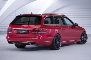 CSR Heckspoiler | Heckflügel mit ABE für Mercedes-Benz E-Klasse S212 T-Modell HF016-C Carbon Look Hochglanz (keine Lackierung erforderlich)