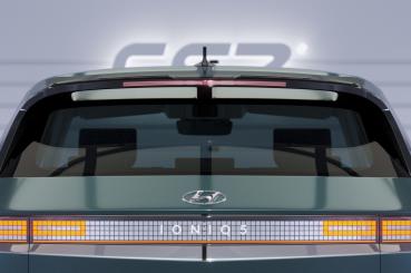 CSR Heckspoiler | Heckflügel mit ABE für Hyundai Ioniq 5 HF018-C Carbon Look Hochglanz (keine Lackierung erforderlich)