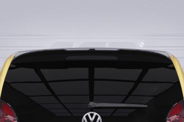 CSR Heckspoiler | Heckflügel mit ABE für VW Up! / Seat Mii / Skoda Citigo HF019-S Strukturiert schwarz matt (keine Lackierung erforderlich)