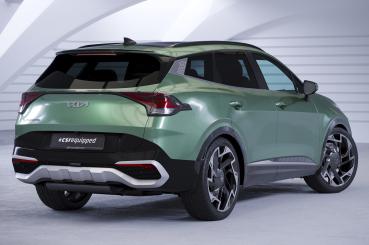 CSR Heckspoiler | Heckflügel mit ABE für Kia Sportage (NQ5) HF023-L Lackierung erforderlich (schwarz matt)