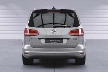 CSR Heckspoiler | Heckflügel mit ABE für VW Sharan II / Seat Alhambra II HF024-C Carbon Look Hochglanz (keine Lackierung erforderlich)