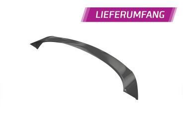 CSR Heckspoiler | Heckflügel mit ABE für Toyota Yaris 4 / Mazda 2 (XP21) HF025-L schwarz matt (Lackierung erforderlich)