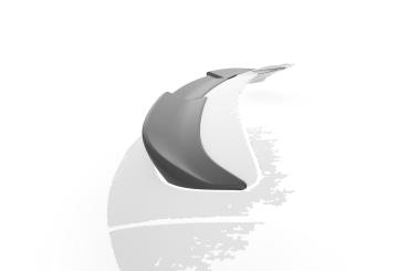 CSR Heckspoiler | Heckflügel mit ABE für Mercedes-Benz SL 43 / 55 / 63 AMG HF027-L Lackierung erforderlich (unlackiert)