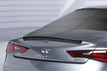 CSR Heckspoiler | Heckflügel mit ABE für Infiniti Q60 HF036-C Carbon Look Hochglanz (keine Lackierung erforderlich)