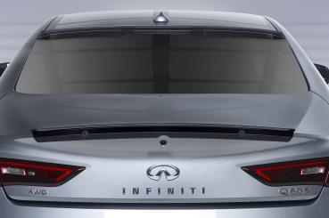 CSR Heckspoiler | Heckflügel mit ABE für Infiniti Q60 HF036-C Carbon Look Hochglanz (keine Lackierung erforderlich)