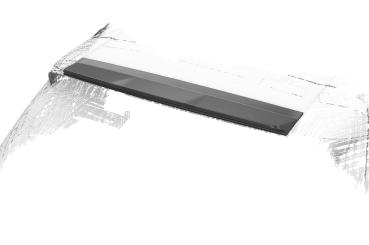 CSR Heckspoiler | Heckflügel mit ABE für BMW X5 E70 HF037-S schwarz matt strukturiert (keine Lackierung erforderlich)