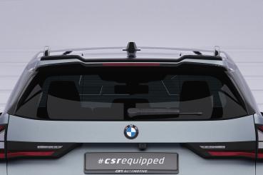 CSR Heckspoiler | Heckflügel mit ABE für BMW X1 / iX1 U11 HF044-C Carbon Look Hochglanz (keine Lackierung erforderlich)