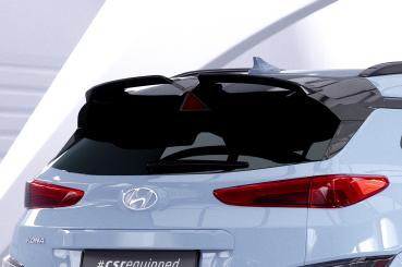 CSR Heckspoiler | Heckflügel mit ABE für Hyundai Kona N HF046-S schwarz matt strukturiert (keine Lackierung erforderlich)