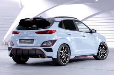 CSR Heckspoiler | Heckflügel mit ABE für Hyundai Kona N HF046-S schwarz matt strukturiert (keine Lackierung erforderlich)