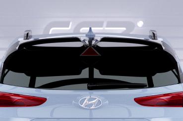 CSR Heckspoiler | Heckflügel mit ABE für Hyundai Kona N HF046-S schwarz matt strukturiert (keine Lackierung erforderlich)