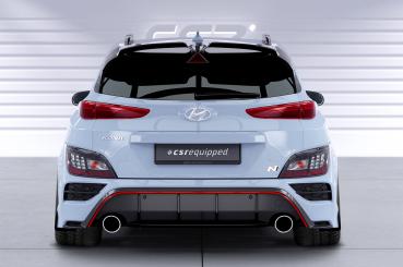 CSR Heckspoiler | Heckflügel mit ABE für Hyundai Kona N HF046-S schwarz matt strukturiert (keine Lackierung erforderlich)