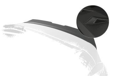 CSR Heckspoiler | Heckflügel mit ABE für Lynk & Co 01 HF065-M Carbon Look matt strukturiert (keine Lackierung erforderlich)