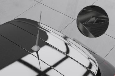 CSR Heckspoiler | Heckflügel mit ABE für Lancia Ypsilon (864) HF067-C Carbon Look Hochglanz (keine Lackierung erforderlich)