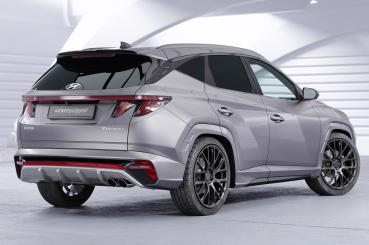 CSR Heckspoiler | Heckflügel mit ABE für Hyundai Tucson 4 (NX4) HF068-L schwarz matt (Lackierung erforderlich)