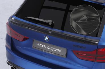 CSR Heckspoiler | Heckflügel mit ABE für BMW 5er G31 Touring HF072-C Carbon Look Hochglanz (keine Lackierung erforderlich)