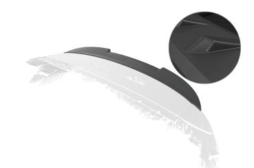 CSR Heckspoiler | Heckflügel mit ABE für Renault Captur I HF073-L Lackierung erforderlich (unlackiert)