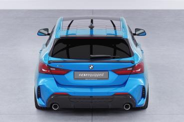 CSR Heckspoiler | Heckflügel mit ABE für BMW 1er F40 HF092-L schwarz matt (Lackierung erforderlich)