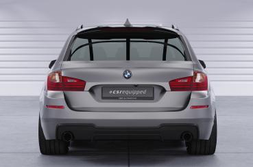 CSR Heckspoiler | Heckflügel mit ABE für BMW 5er F11 Touring HF098-L schwarz matt (Lackierung erforderlich)