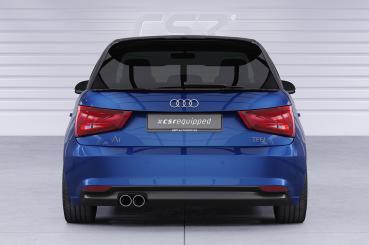 CSR Heckspoiler | Heckflügel mit ABE für Audi A1 / S1 (8X) Sportback HF102-L schwarz matt (Lackierung erforderlich)