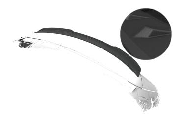 CSR Heckspoiler | Heckflügel mit ABE für Mercedes-Benz E-Klasse S213 T-Modell HF107-S Strukturiert schwarz matt (keine Lackierung erforderlich)