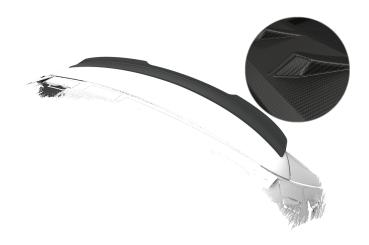 CSR Heckspoiler | Heckflügel mit ABE für Mercedes-Benz E-Klasse S213 T-Modell HF107-M Carbon Look matt strukturiert (keine Lackierung erforderlich)