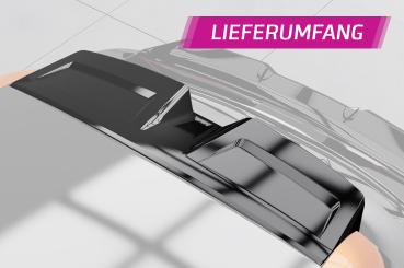 CSR Heckspoiler | Heckflügel mit ABE für MG Mulan / 4 HF108-S schwarz matt strukturiert (keine Lackierung erforderlich)