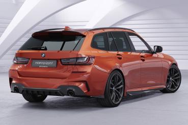 CSR Heckspoiler | Heckflügel mit ABE für BMW 3er G21 Touring HF112-L schwarz matt (Lackierung erforderlich)