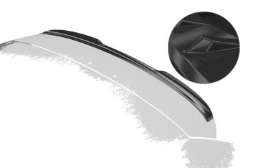 CSR Heckspoiler | Heckflügel mit ABE für BMW 3er G21 Touring HF112-C Carbon Look Hochglanz (keine Lackierung erforderlich)