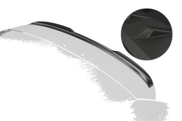 CSR Heckspoiler | Heckflügel mit ABE für BMW 3er G21 Touring HF112-M Carbon Look matt strukturiert (keine Lackierung erforderlich)