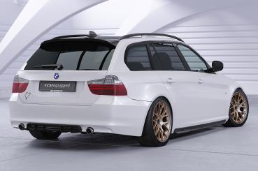 CSR Heckspoiler | Heckflügel mit ABE für BMW 3er E91 Touring HF113-L Lackierung erforderlich (schwarz matt)