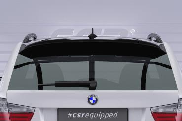 CSR Heckspoiler | Heckflügel mit ABE für BMW 3er E91 Touring HF113-L Lackierung erforderlich (schwarz matt)