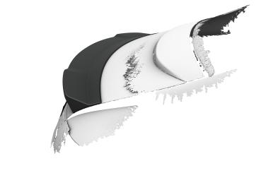 CSR Heckspoiler | Heckflügel mit ABE für Mercedes-Benz EQE (V295) Limousine HF117-L Lackierung erforderlich (unlackiert)