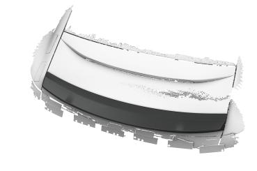 CSR Heckspoiler | Heckflügel mit ABE für Mercedes-Benz EQE (V295) Limousine HF117-L Lackierung erforderlich (unlackiert)