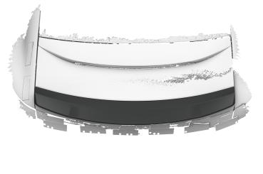 CSR Heckspoiler | Heckflügel mit ABE für Mercedes-Benz EQE (V295) Limousine HF117-L Lackierung erforderlich (unlackiert)