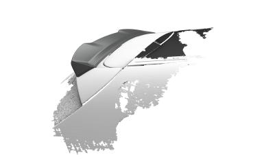 CSR Heckspoiler | Heckflügel mit ABE für Alfa Romeo Giulietta (Typ 940) HF121-G Glossy schwarz Hochglanz (keine Lackierung erforderlich)