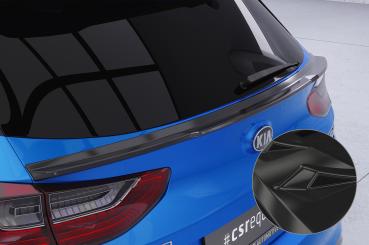 CSR Heckspoiler | Heckflügel mit ABE für Kia Ceed (CD) HF123-G Glossy schwarz Hochglanz (keine Lackierung erforderlich)