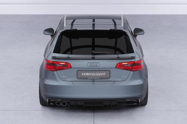CSR Heckspoiler | Heckflügel mit ABE für Audi A3 / S3 / RS3 8V HF124-L schwarz matt (Lackierung erforderlich)