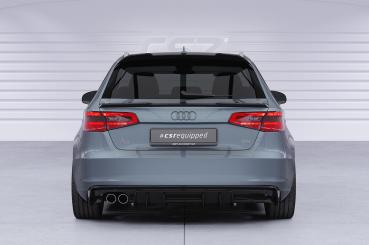 CSR Heckspoiler | Heckflügel mit ABE für Audi A3 / S3 / RS3 8V HF124-L schwarz matt (Lackierung erforderlich)