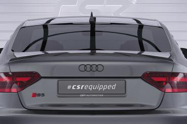 CSR Heckspoiler | Heckflügel mit ABE für Audi RS5 (8T) Coupe HF125-S schwarz matt strukturiert (keine Lackierung erforderlich)